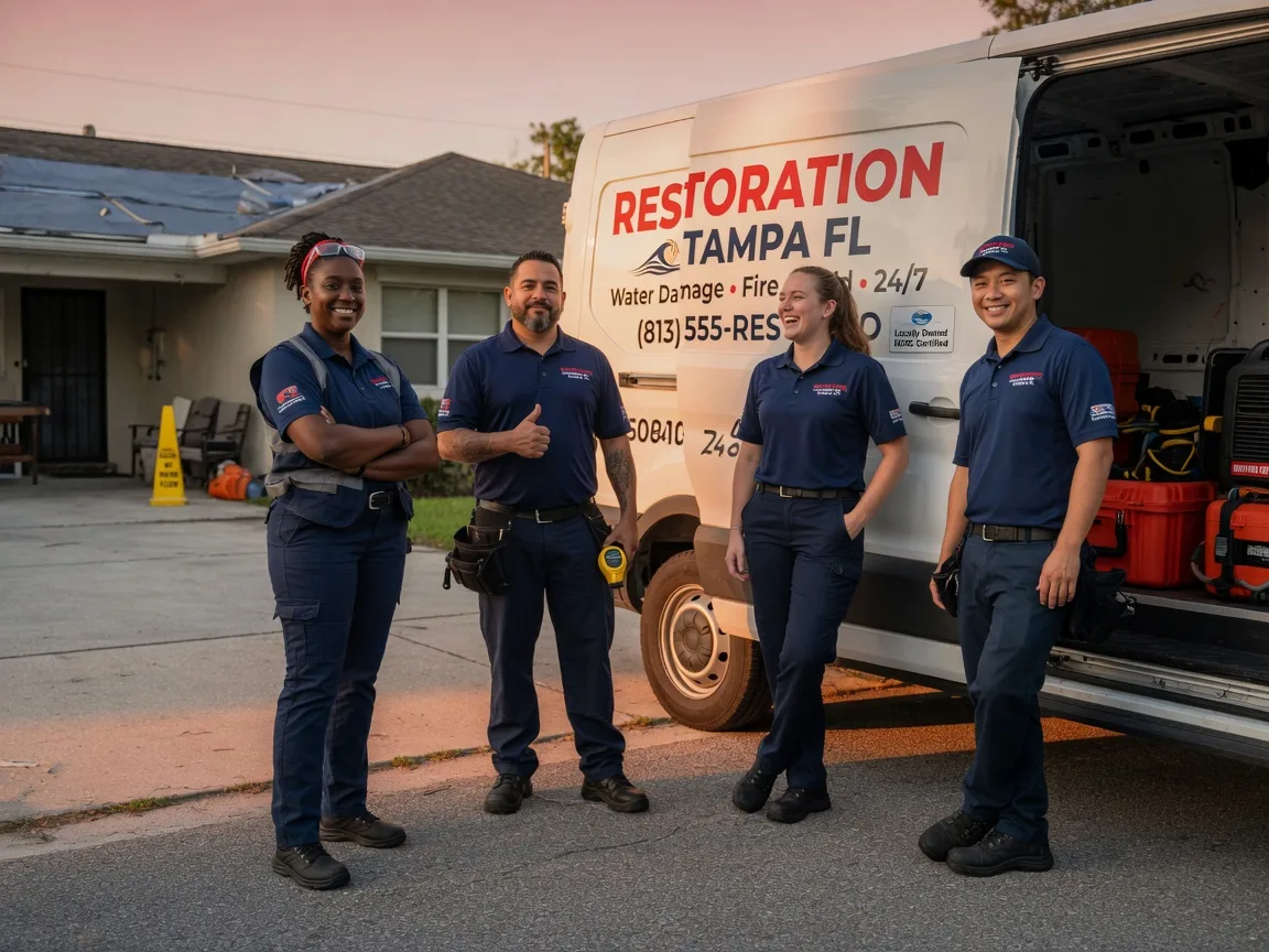 Water Damage Restoration company in New London, NC