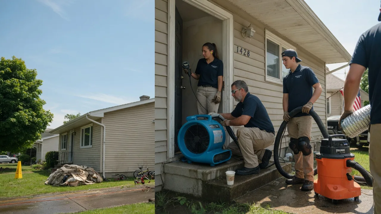 Water Damage Restoration in New London, NC near me